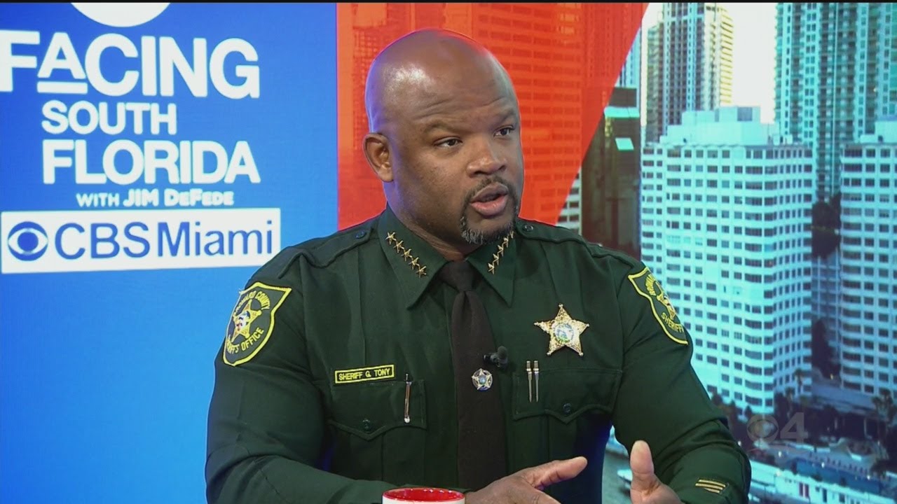 Facing South Florida: 1-On-1 With Broward Sheriff Gregory Tony, Part 1