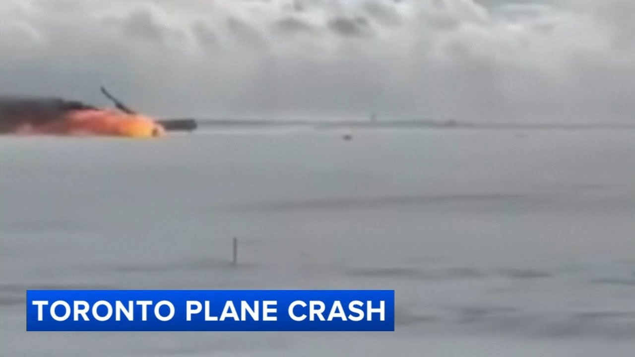 Dramatic video shows moment Delta plane flipped after landing in Toronto