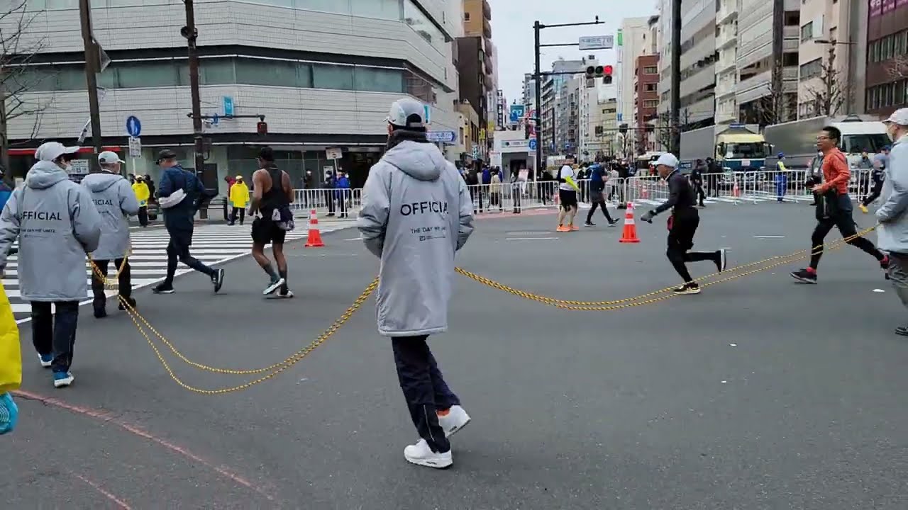 2023 Tokyo Marathon - Second Hard Cutoff Point