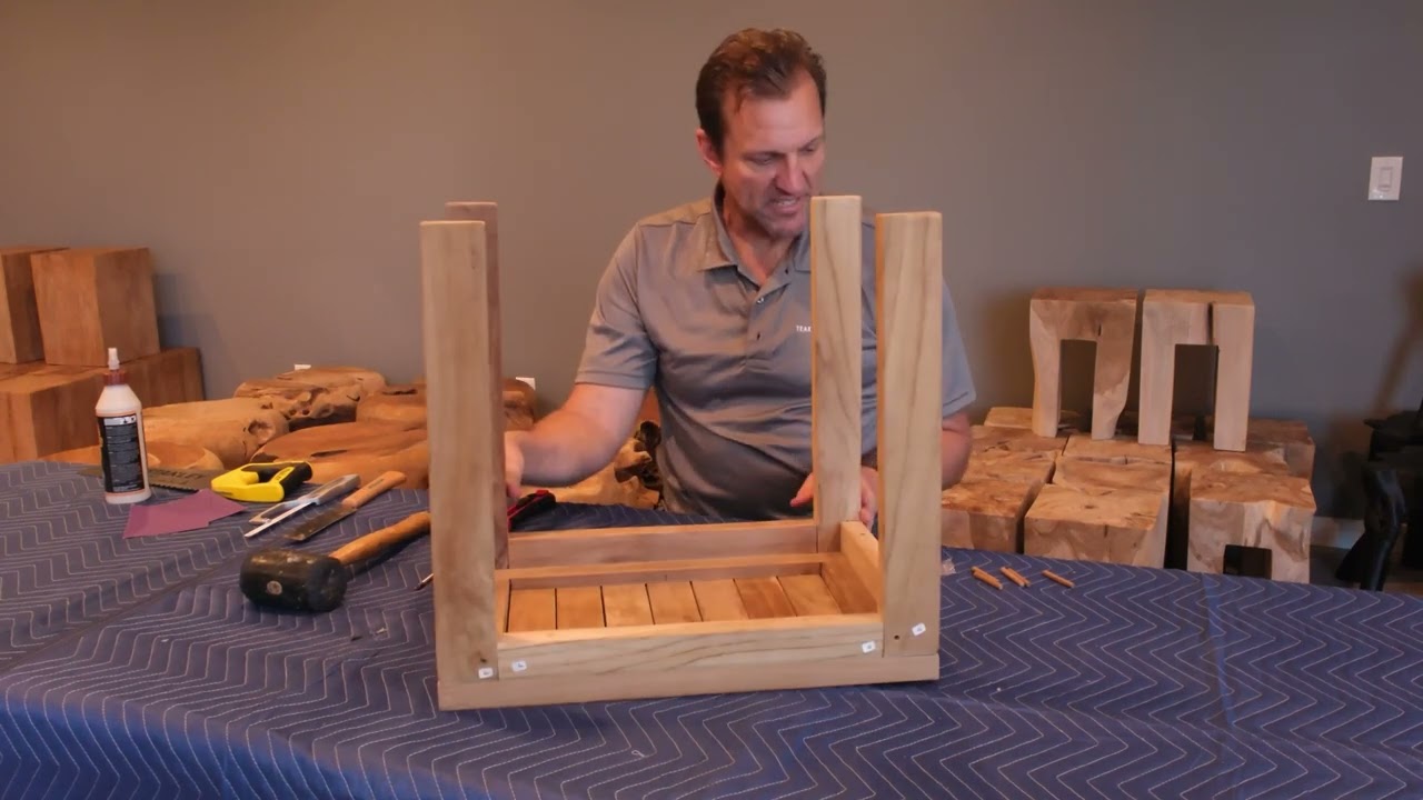 Teak Nesting Table (Medium) Assembly Video