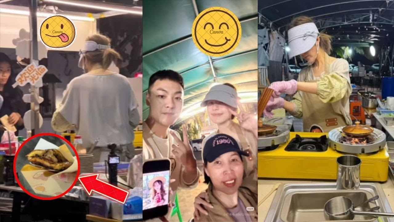 😲 Shock! Fans Couldn’t Believe Their Eyes When They Saw Zhao Lusi Selling Street Food