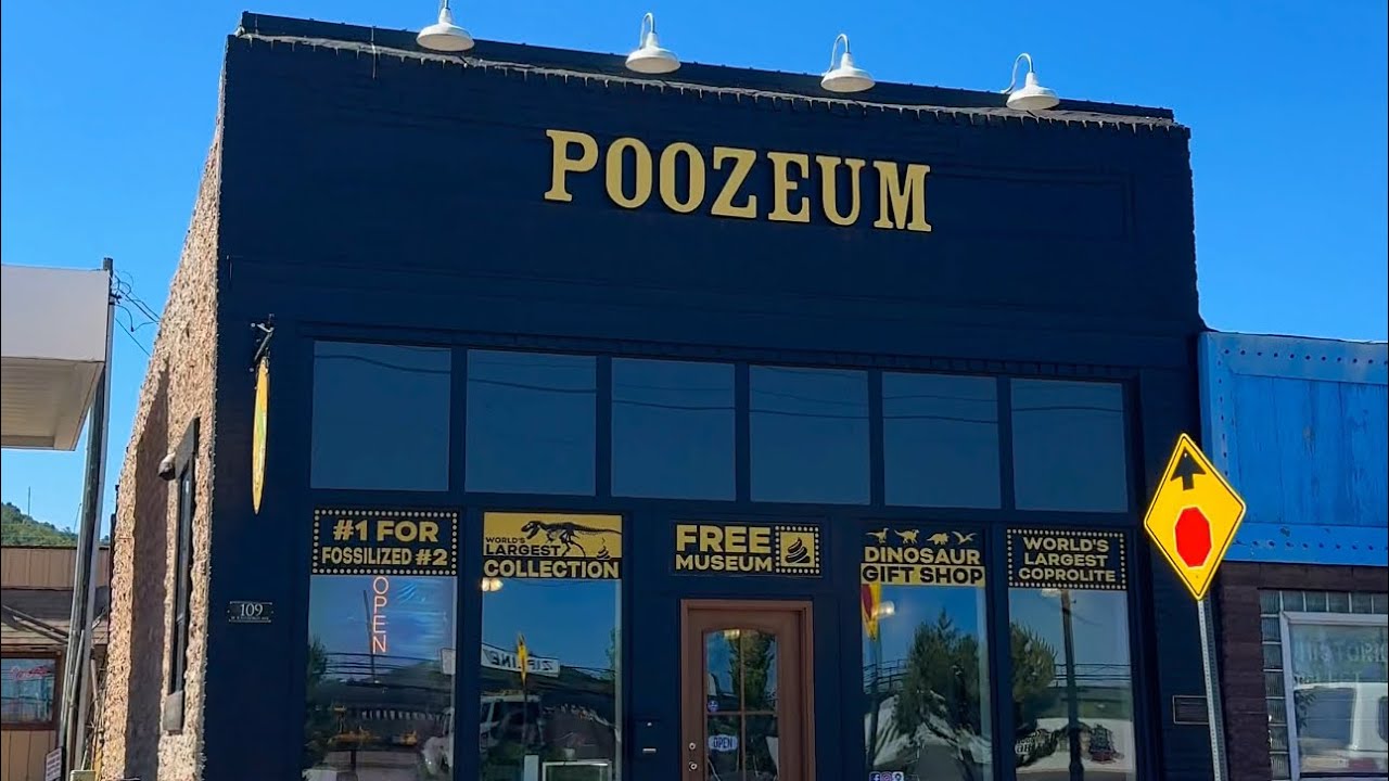 Museum of Poop (fossilized poop anyway) The Poozeum in Williams, AZ
