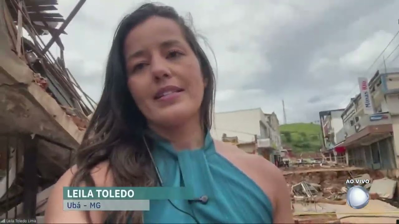 Fortes chuvas deixam rastro de destruição em Ubá, na Zona da Mata