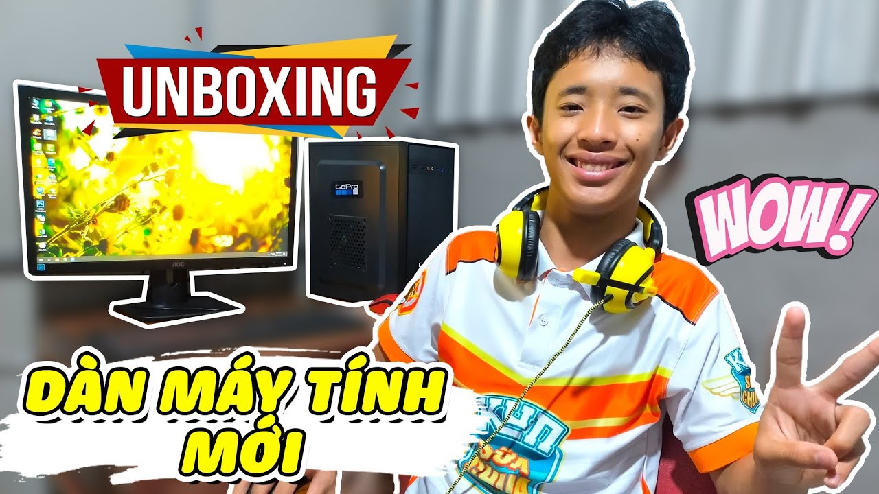 NGÁO TV/ Đập Hợp Máy Tính Mới Và Gopro 8 Siêu Đỉnh