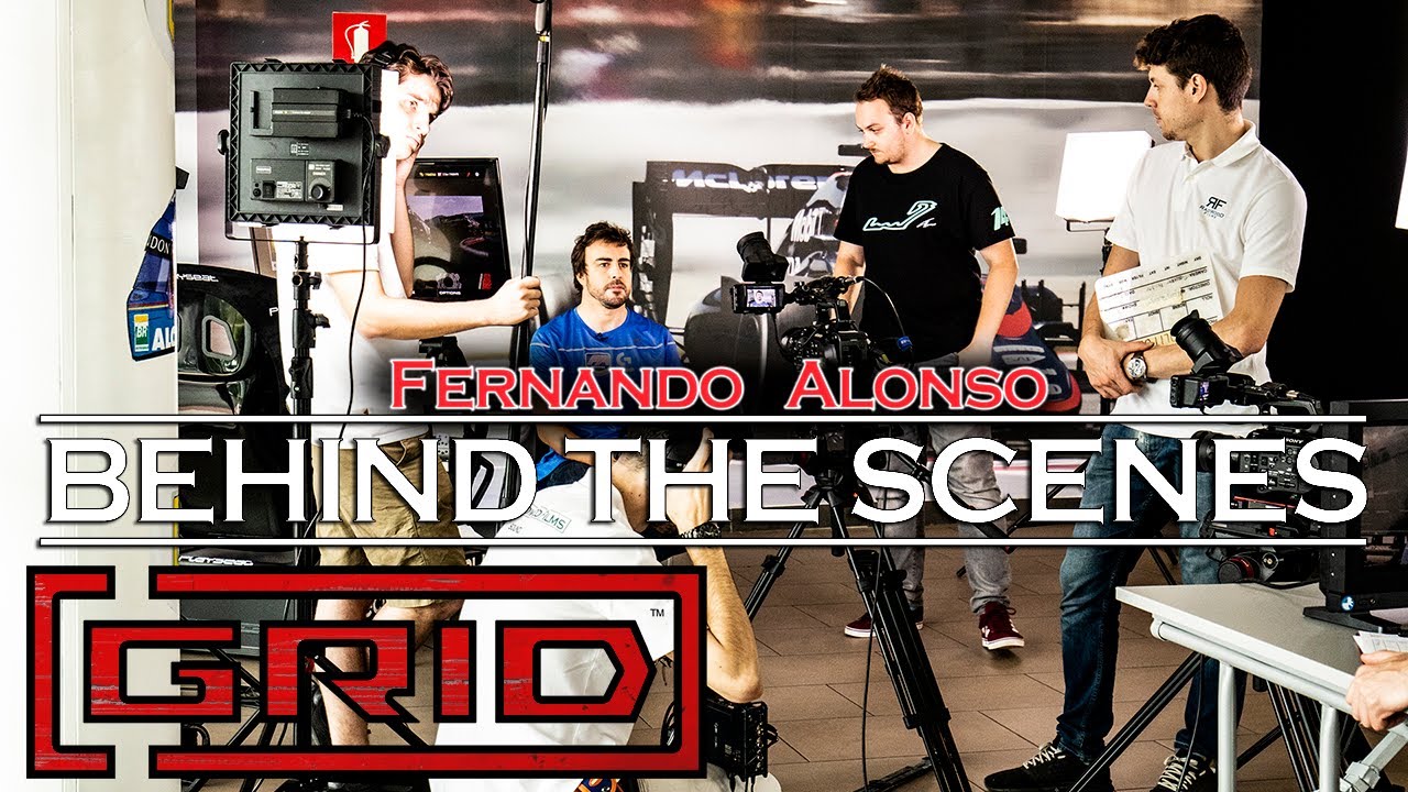 GRID - Fernando Alonso | Behind The Scenes [HD] | Codemasters & Radwood Films - ЯWF - &copy;