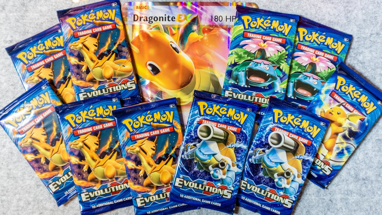 Charizard hunting in another Kanto Power Collection Dragonite-EX XY Evolutions Box Opening!