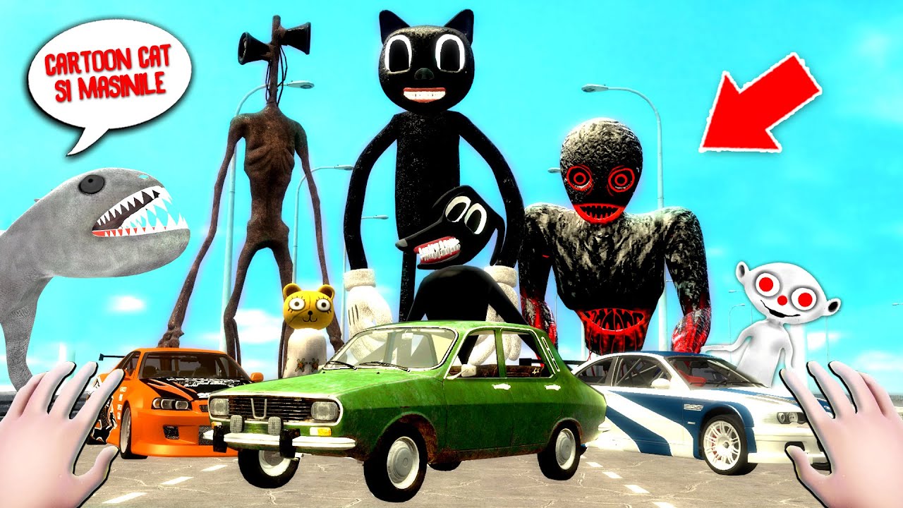 CARTOON CAT si DACIA 1300 la 1 DIMINEATA!