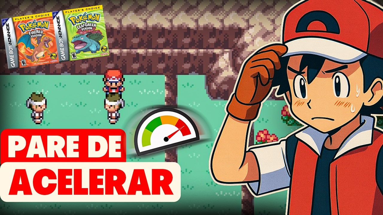 PARE de ACELERAR os JOGOS de POK&Eacute;MON AGORA!