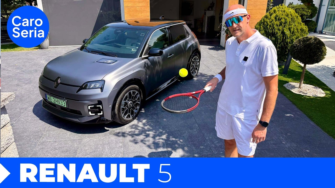 Test Renault 5 Roland Garros, czyli gem, set, mecz! (PL/ENG 4K) | CaroSeria