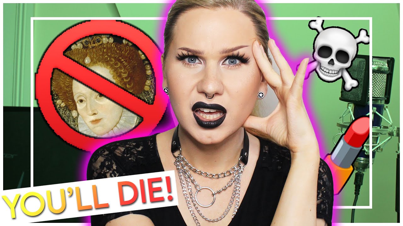 This makeup can KILL YOU! Historical Makeup Scandals | @Luxeria