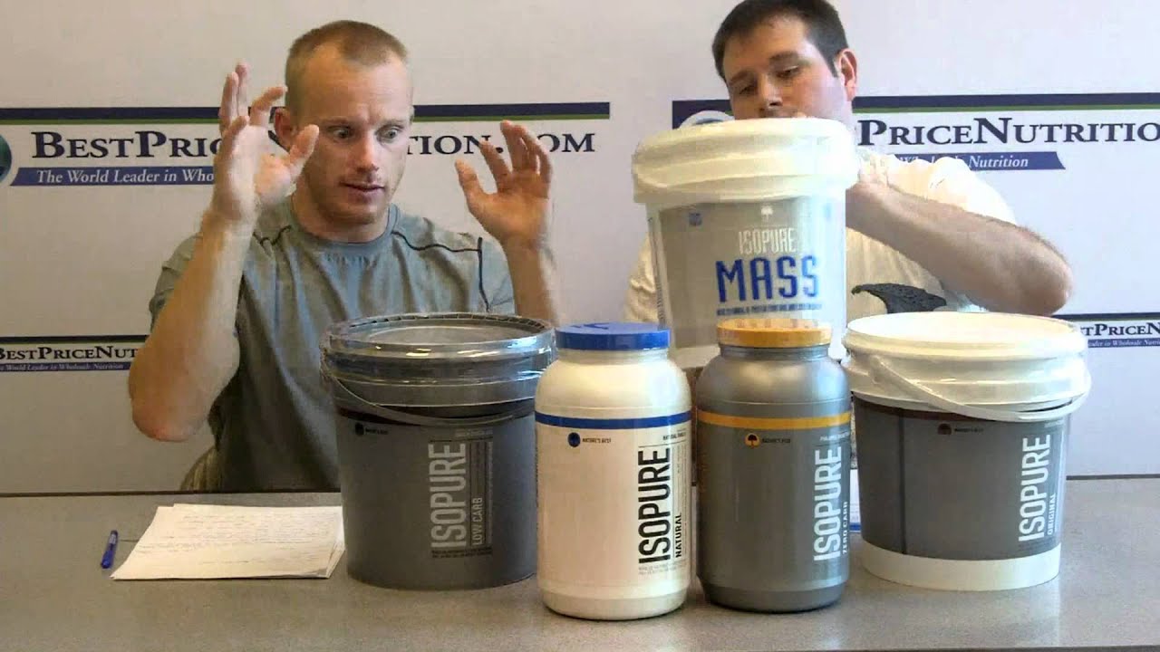 Isopure Reviews - Isopure Mass,  Zero Carb & Natural Reviews