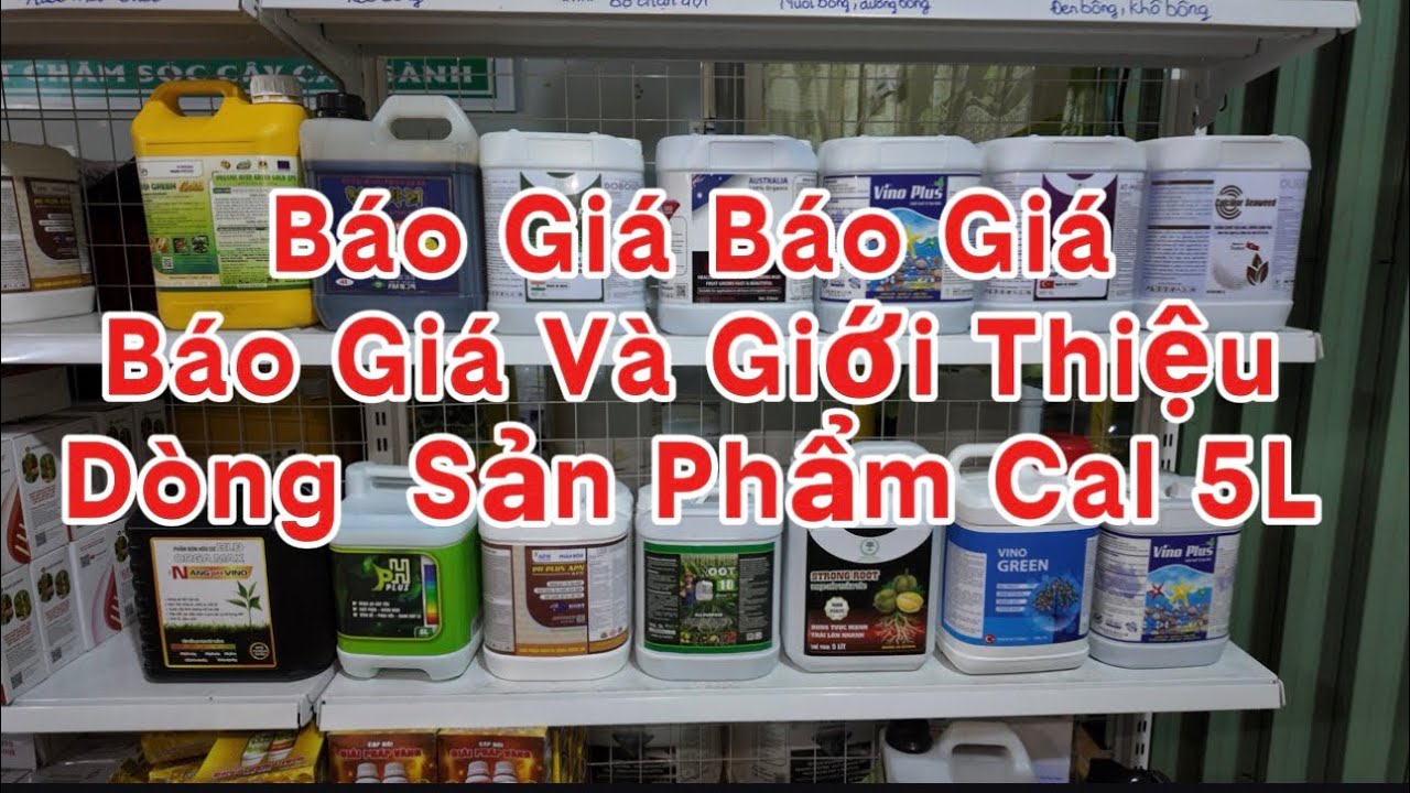 Cây Vàng Lá, Yếu Rễ? Thử Ngay Can Dinh Dưỡng 5L Này! #basieu #anphatnong #saurieng 