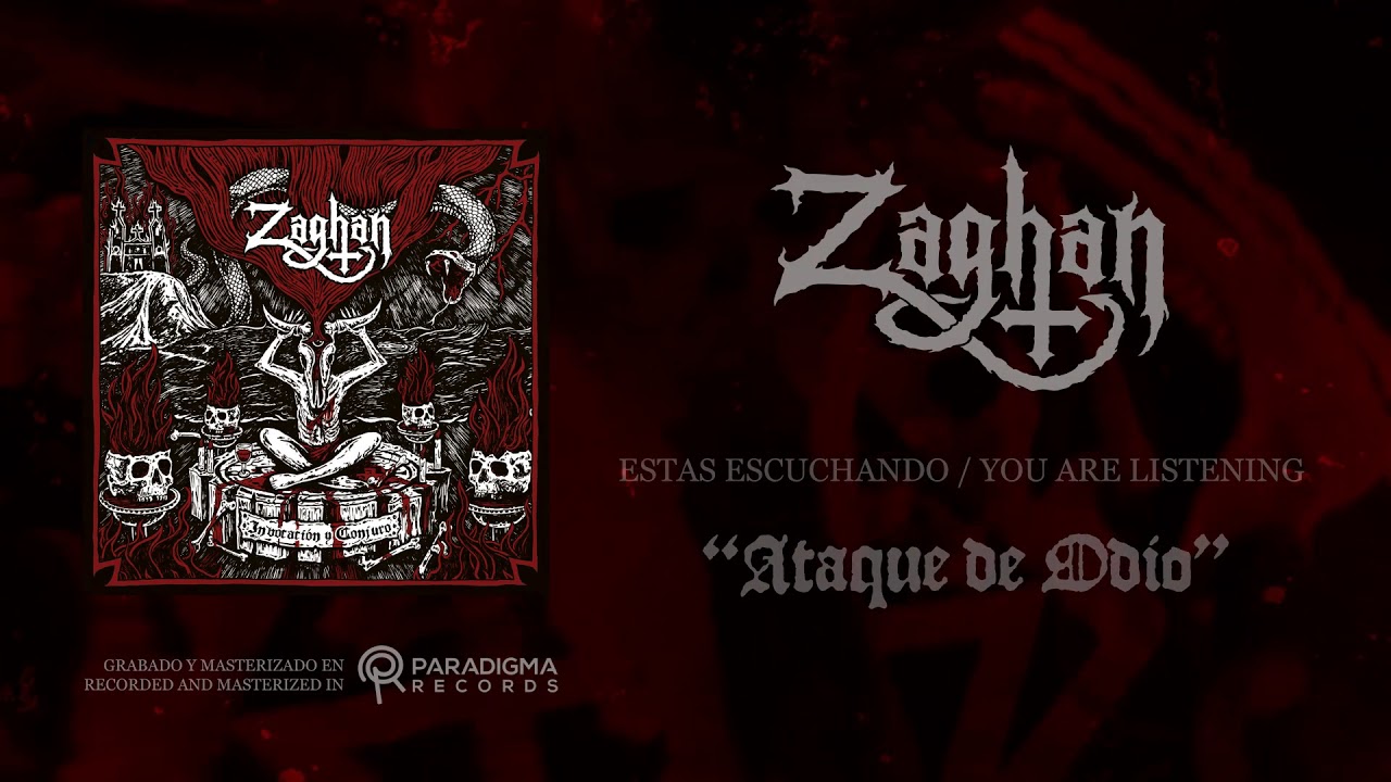 ZAGHAN  - Ataque de Odio (Official Lyric Video)