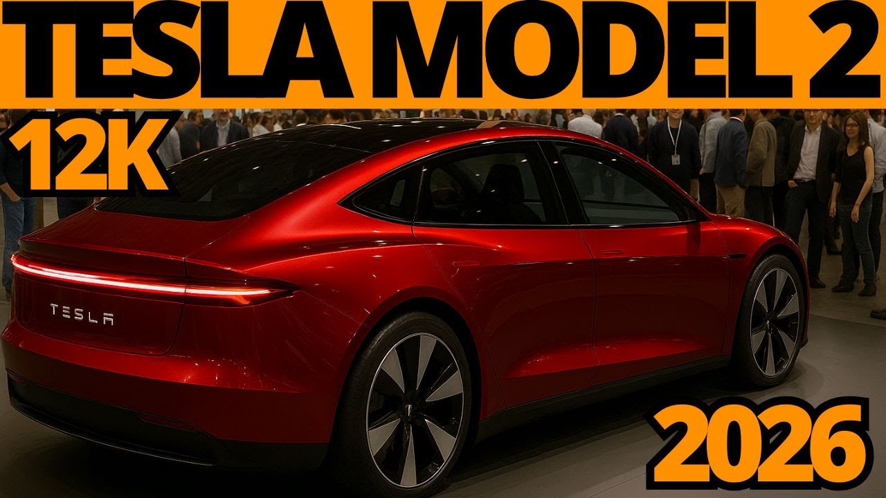 Новая Tesla Model 2 Senior Edition с алюминиево-ионным двигателем — 20 000 долларов! Рама Gigacas...