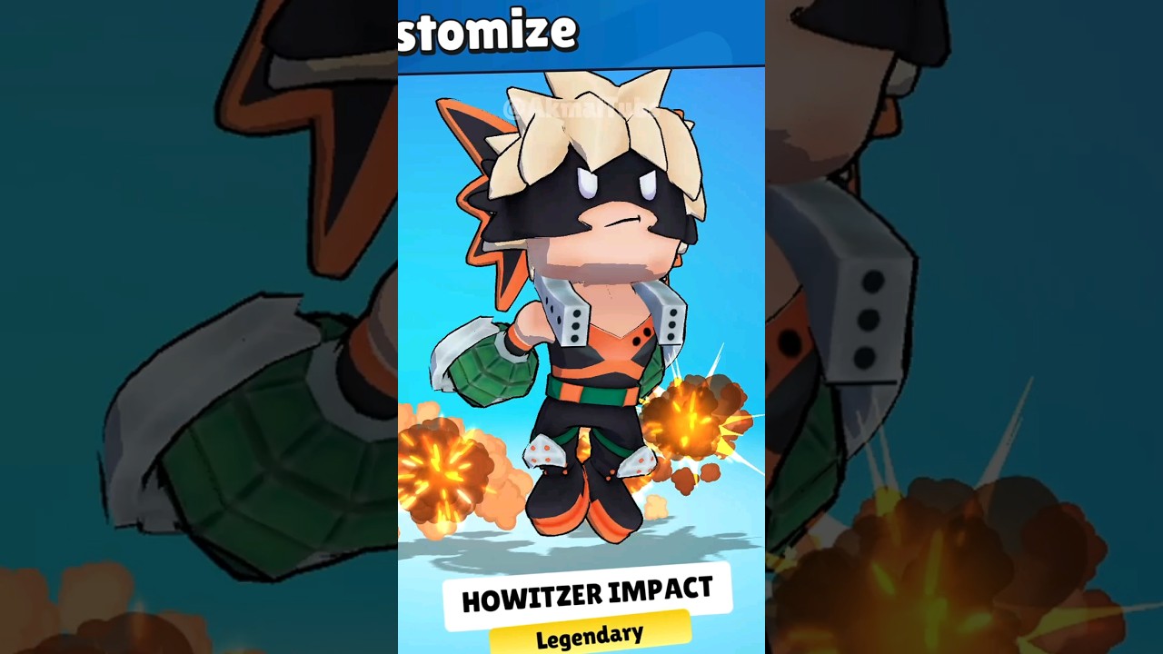 CLEANEST STUMBLE GUYS SKINS TRANSITIONS MY HERO ACADEMIA #shorts #stumbleguys