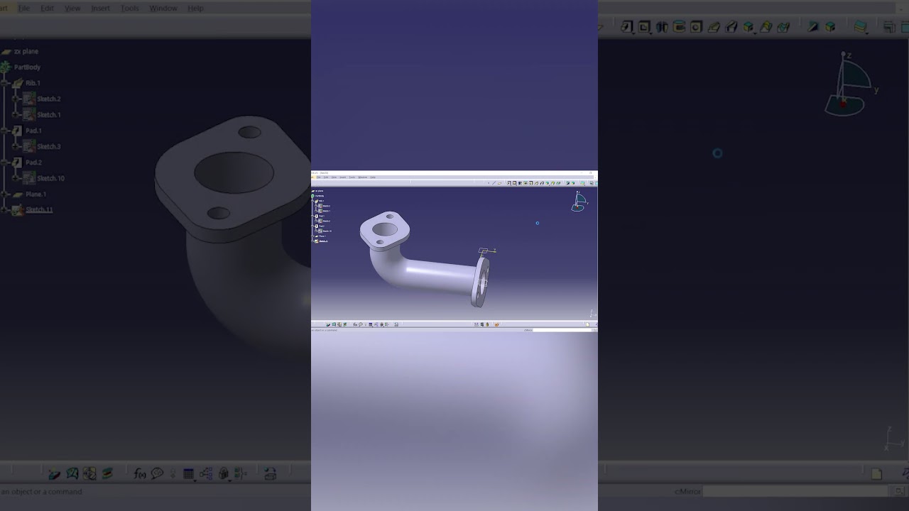 #catiatutorial  #catiav5 #cadcamtutorial #design #catia #cadtutorials #engineering #catia3dmodelling
