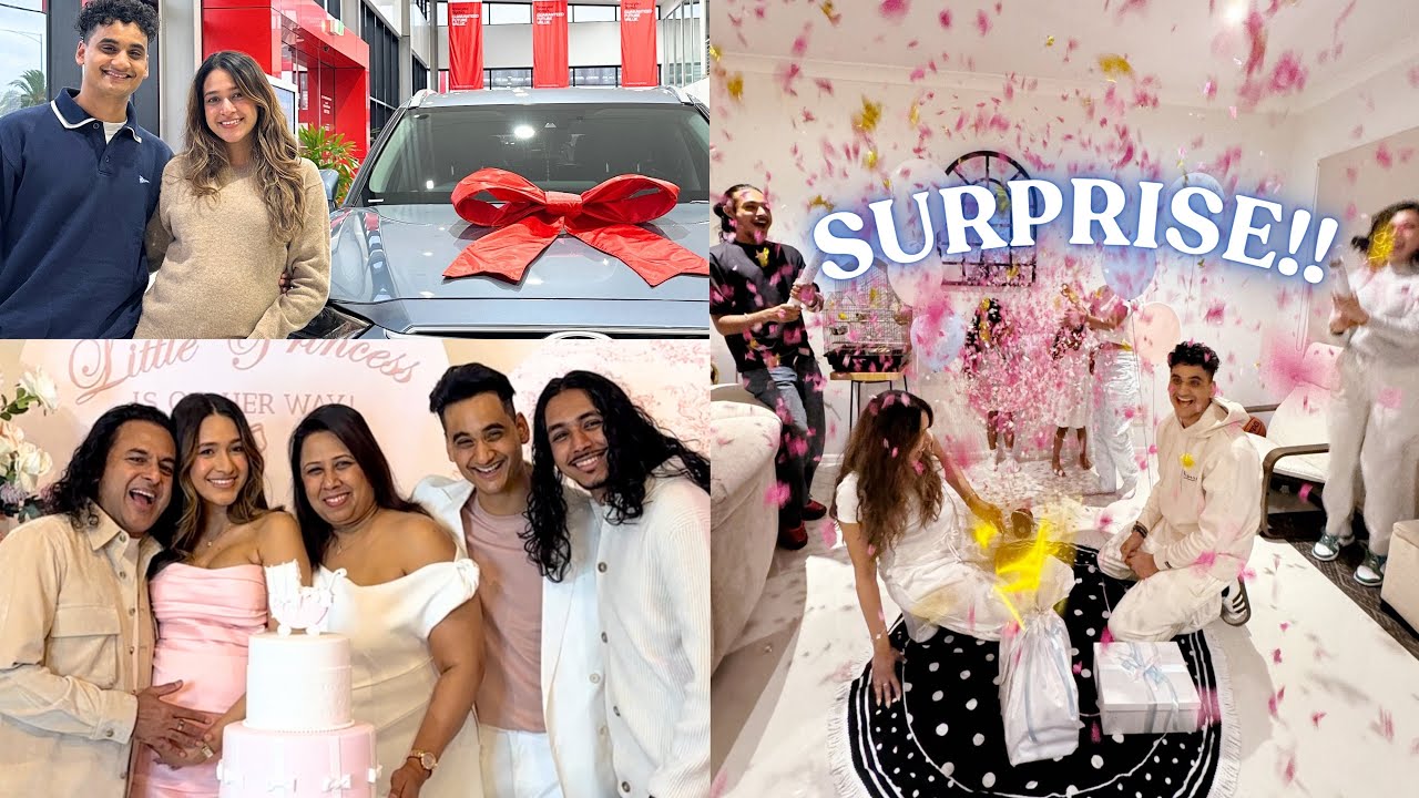 Pregnancy Vlog 💗 baby shower, හිතපු නැති SURPRISE එකක්! 🥹 moving day 🏡 | Swetha Melly, Nalin Perera