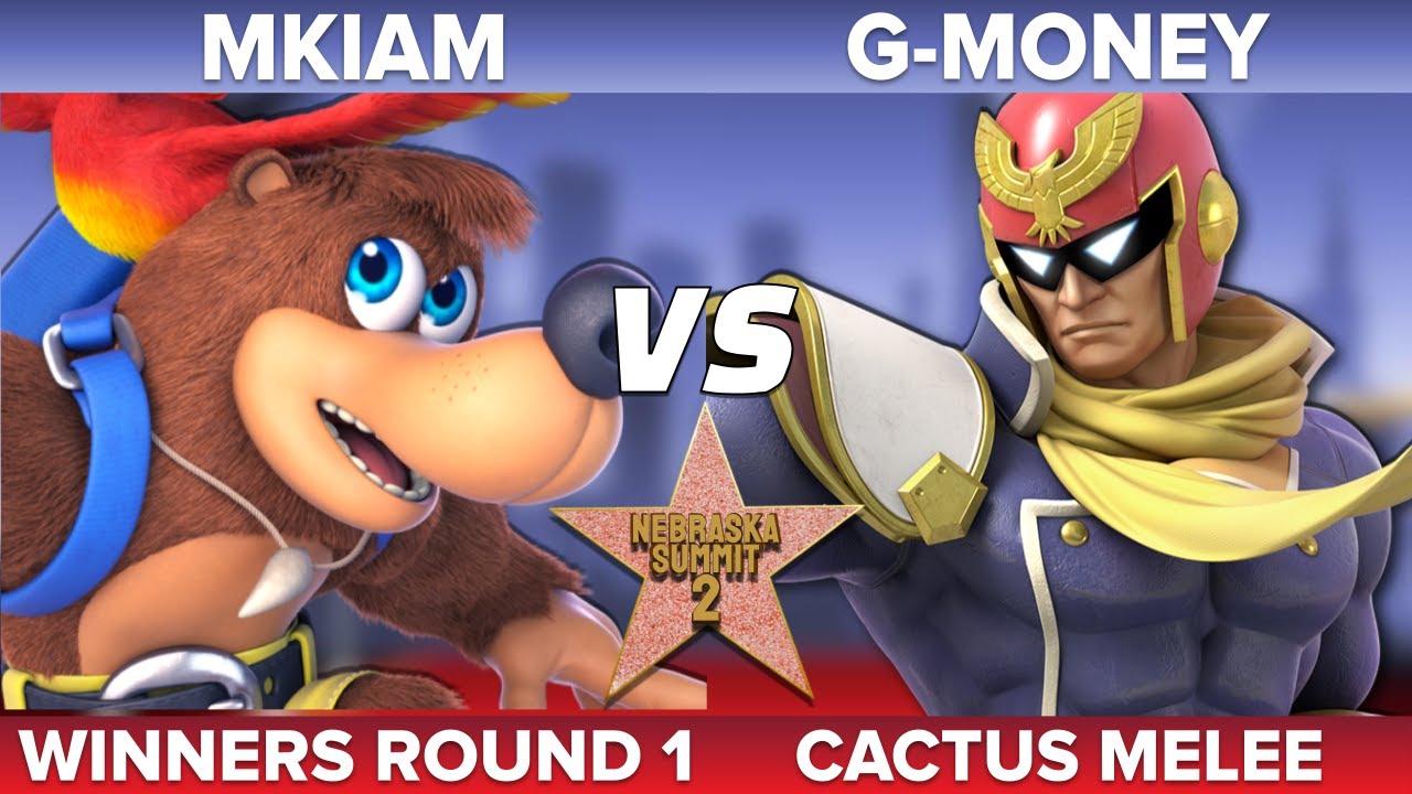 Nebraska Summit 2 - MKiAM (Falco, Banjo) vs G-Money (Captain Falcon) - Cactus Melee