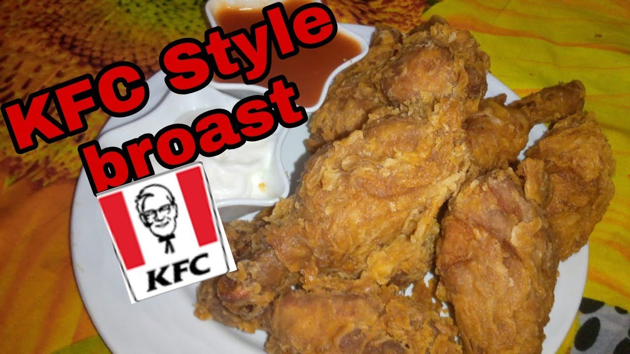 Crispy Fried Chicken KFC Style Fried Chicken Broast Recipe in Urdu- FFM