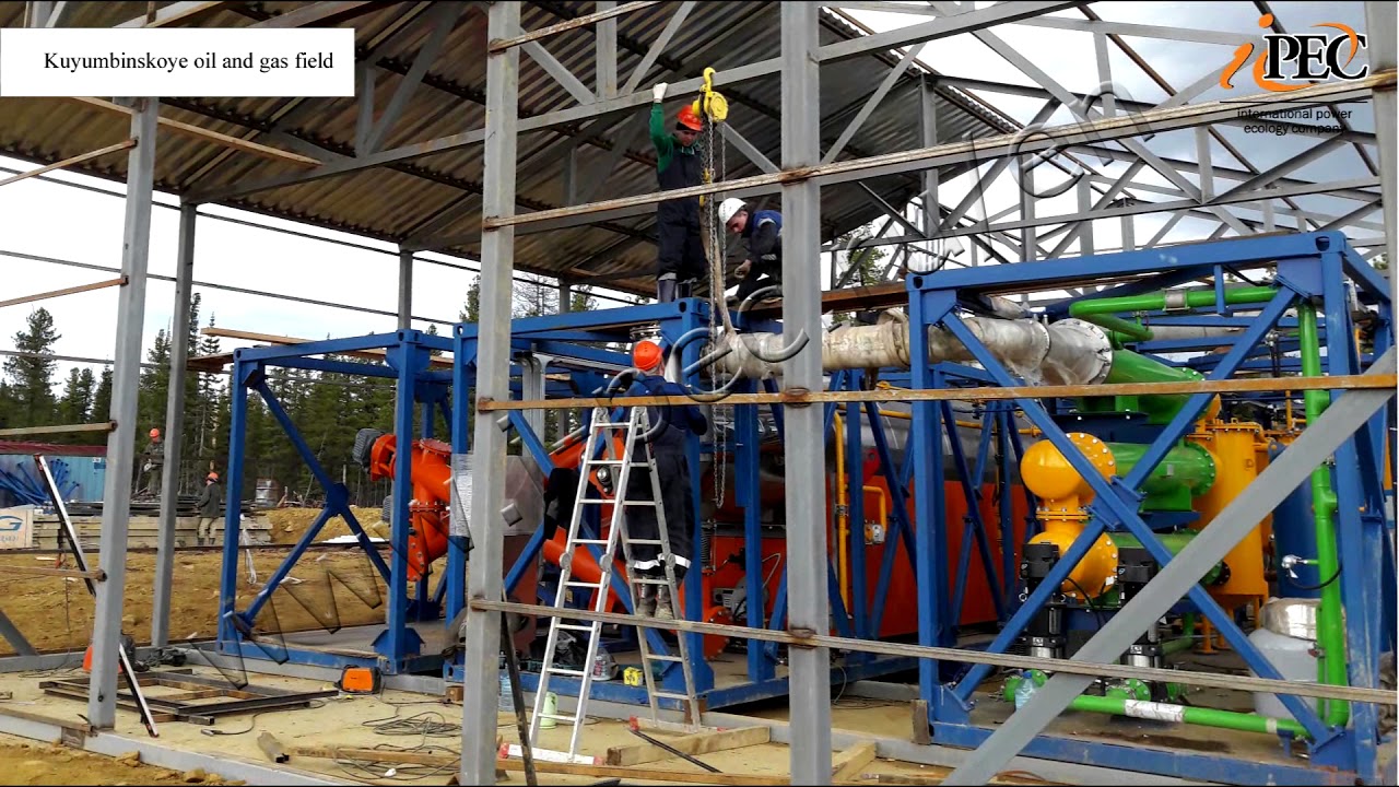 Utilization of oil sludge and drilling waste. TDP-2-2000 pyrolysis plant