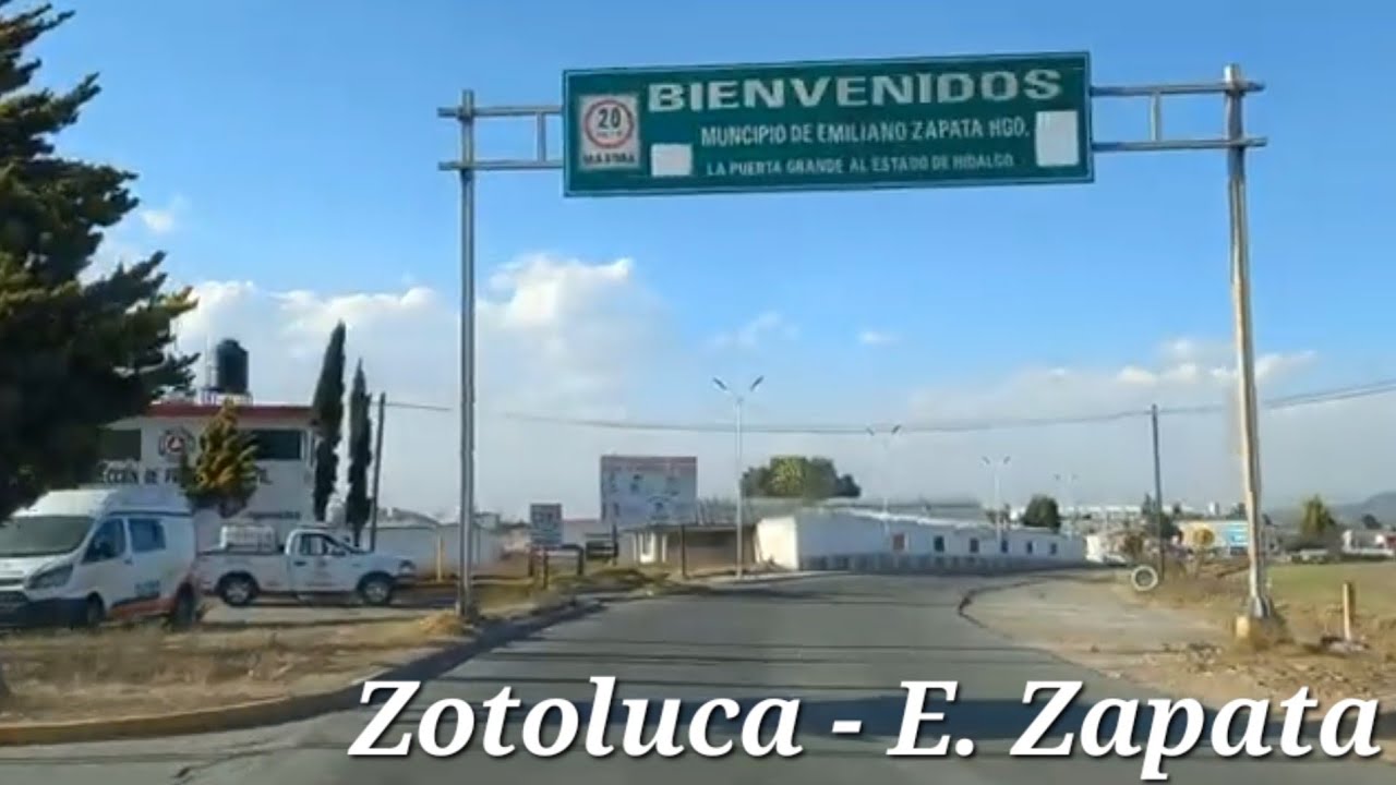 de Zotoluca a Emiliano Zapata en Hidalgo, México
