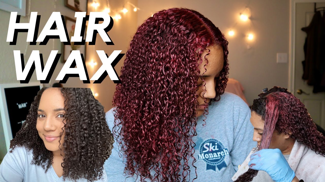Воск для волос ORS Curls Unleashed Color Blast в цвете «Сангрия»