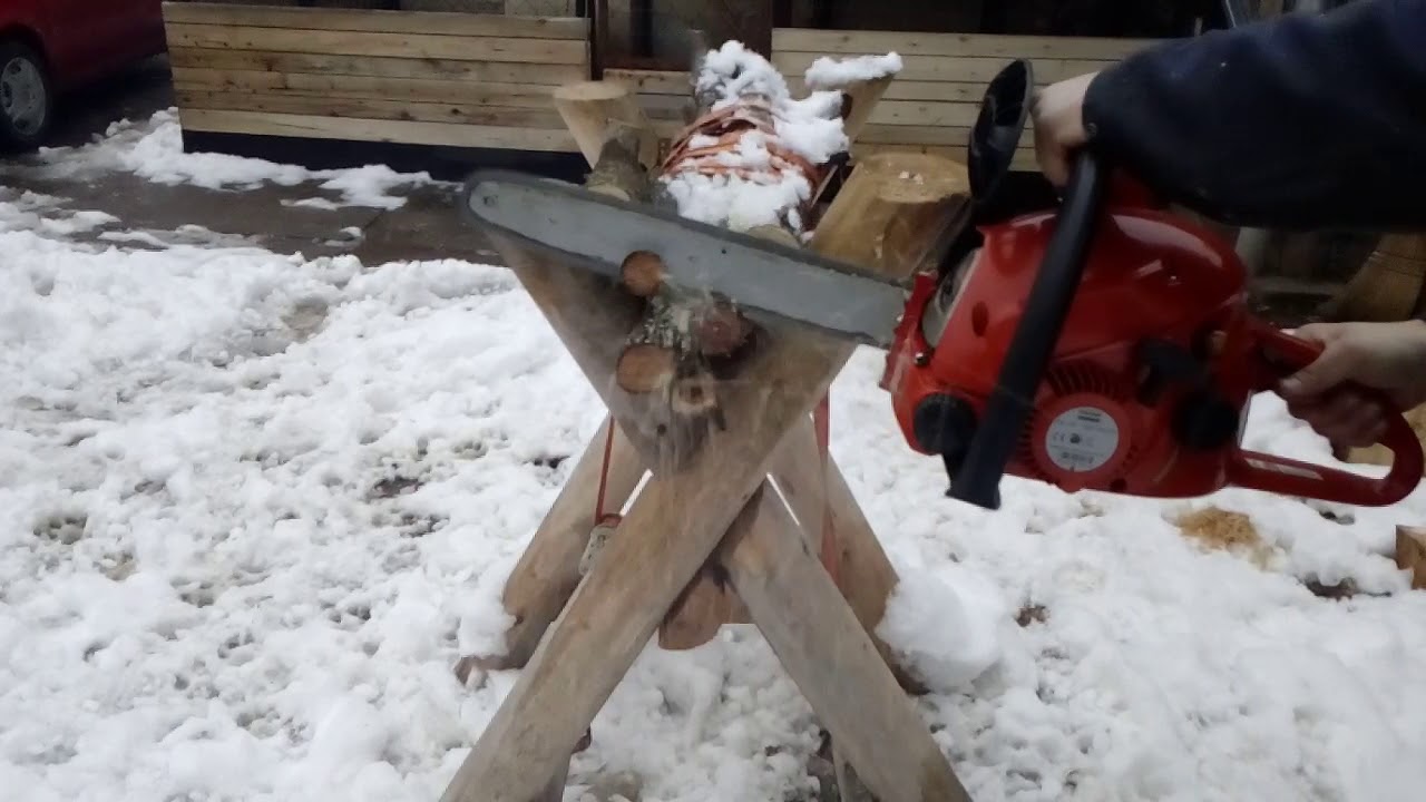 Dolmar PS-34 chainsaw test