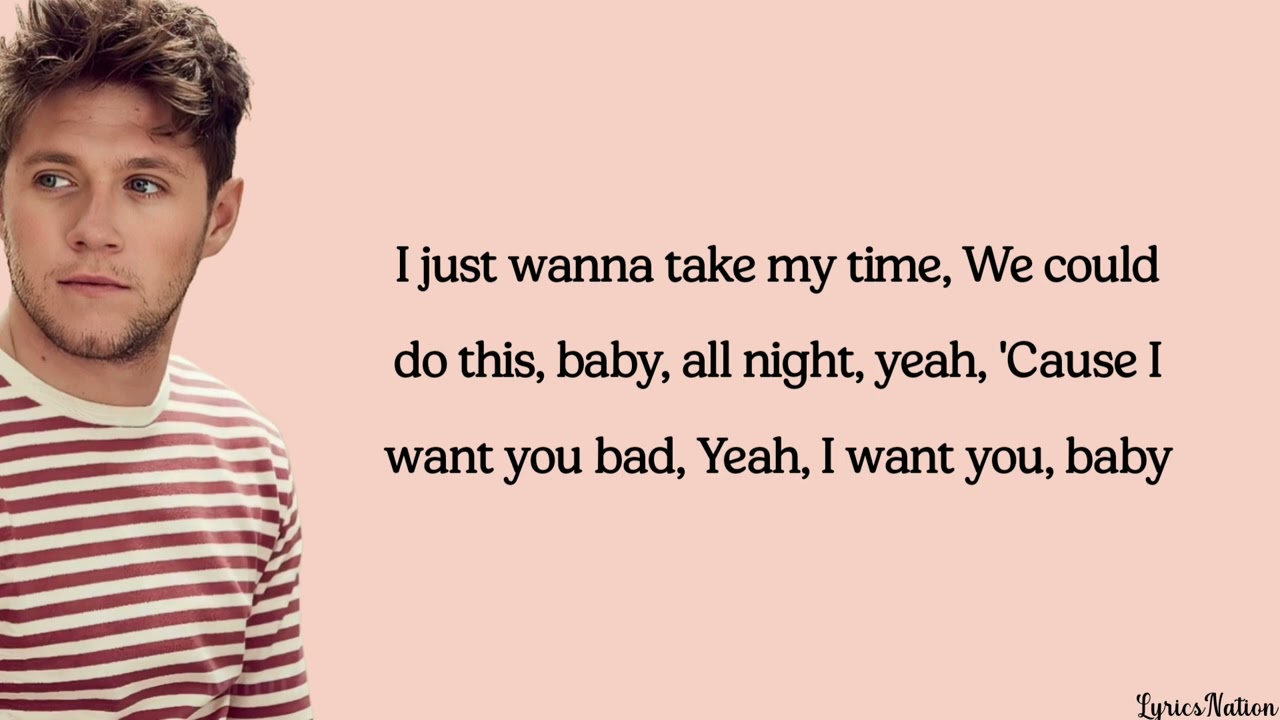 Niall Horan - Slow Hands (lyrics)