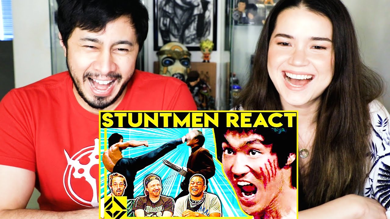 STUNTMEN REACT TO BAD & GREAT HOLLYWOOD STUNTS 15 | Corridor Crew | Reaction
