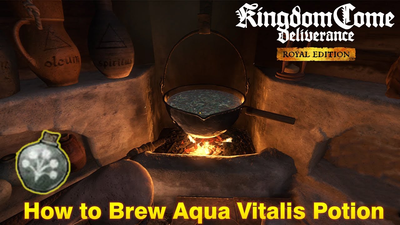 Kingdom Come Deliverance - How to Brew Aqua Vitalis