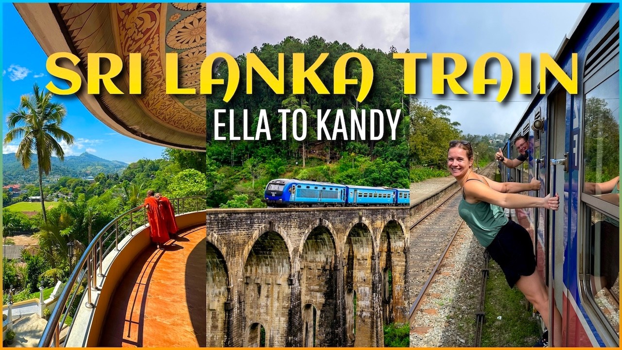 This TRAIN RIDE is the BEST! 😱🚂 Ultimate SRI LANKA Guide: ALL Sights Ella to Kandy