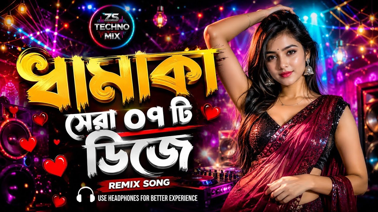 Bangla Top 7 Dj Song (Techno Mix) ধামাকা ৭ টি সেরা ডিজে গান | Picnic Dj Song | Dj Gana | Jukebox |