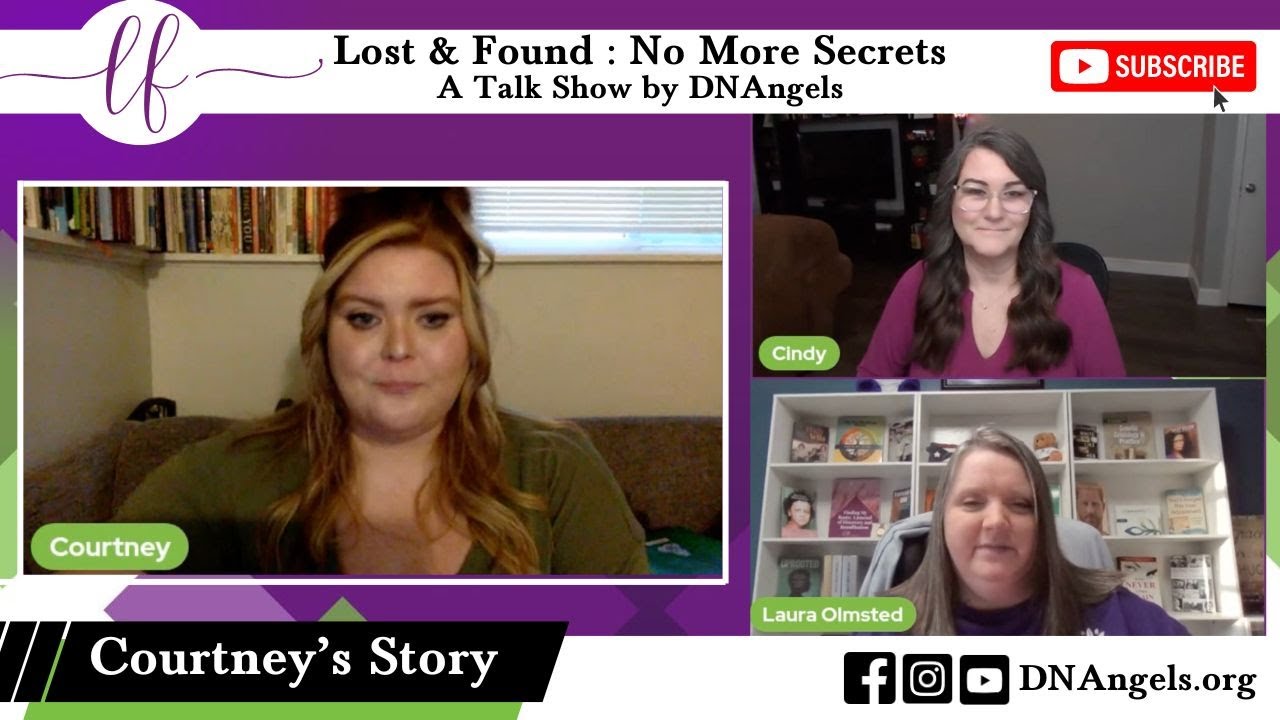 Lost & Found: No More Secrets S1/E2 Courtney's Story. #NPE #DCP #Adoptee #ancestry #myheritage