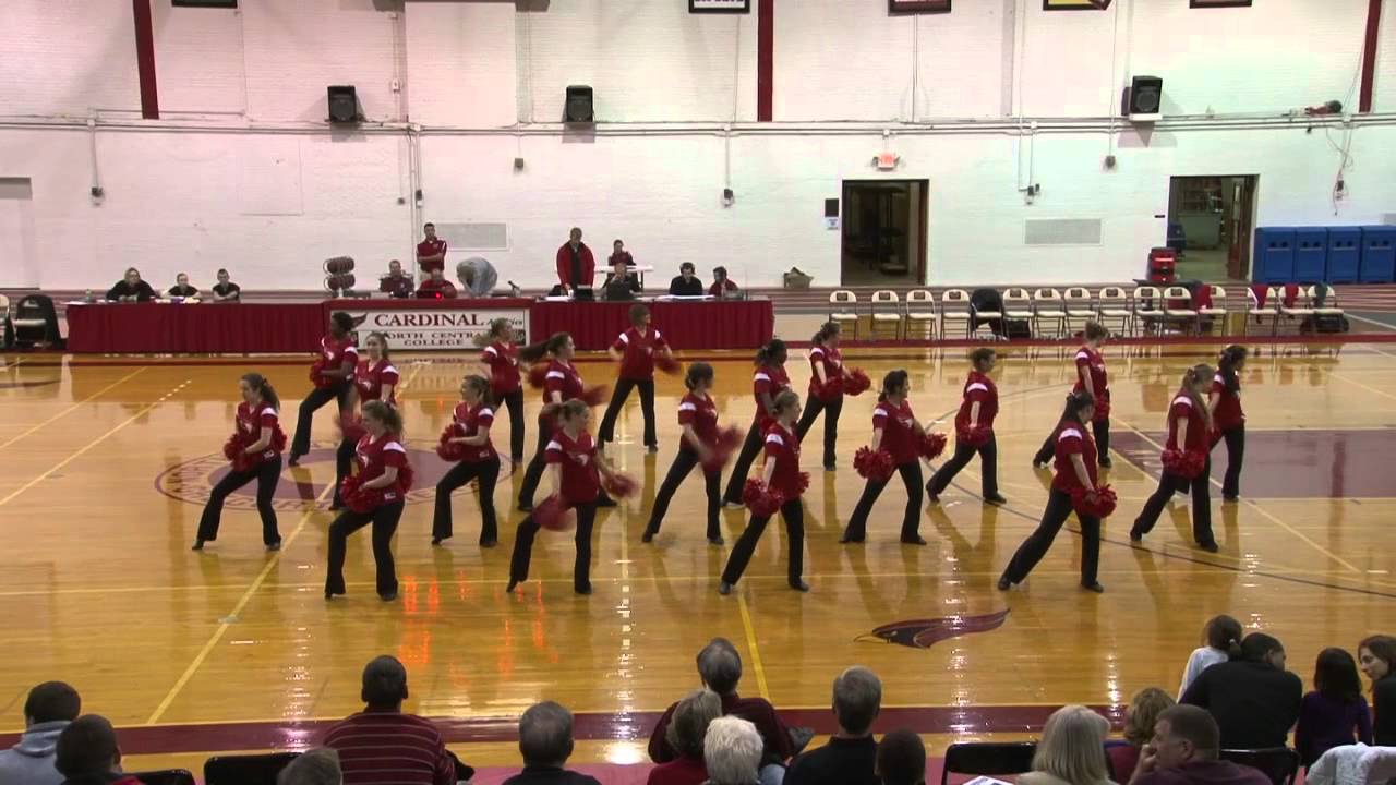 NCC Dance Team Britney Spears Toxic Give me more I Wanna Go remix routine 2011 North Central College