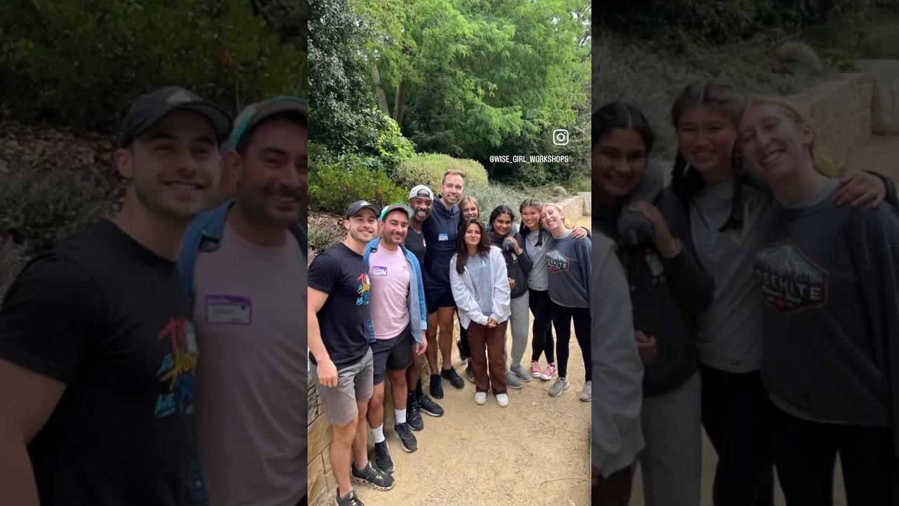 Girls In-Service at the National AIDS Memorial Grove in Golden Gate Park