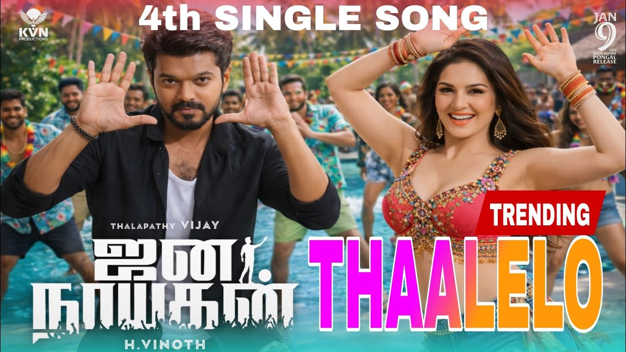THAALELO - JANA NAYAGAN 4th Single Item Video Song | Thalapathy Vijay | Sunny Leone |H.Vinoth #vijay