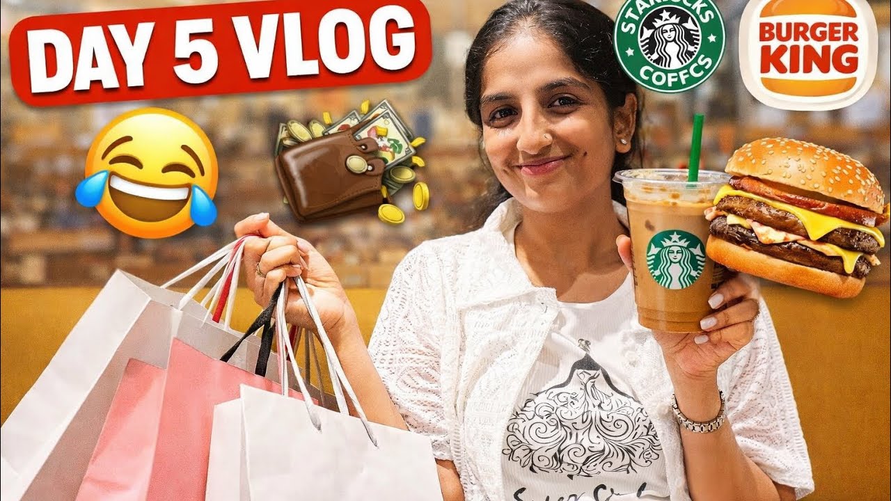 Day 5 of vlogging and “Oops… Overspent 😂”