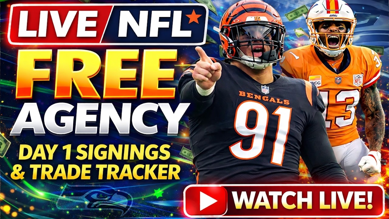 2026 NFL Free Agency Begins