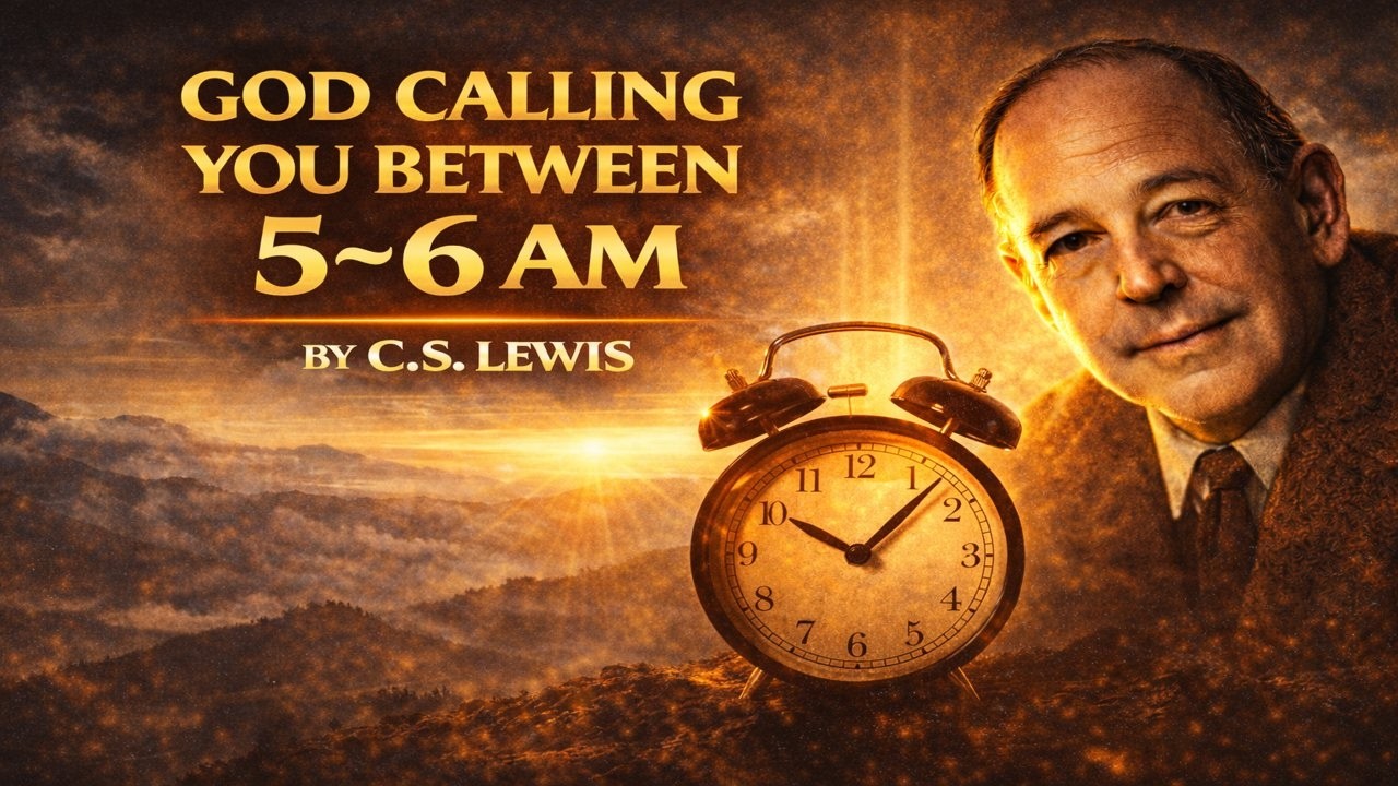 CHOSEN ONES! If You Wake Up Between 3AM & 5AM, GOD is Calling You | CS Lewis Hub