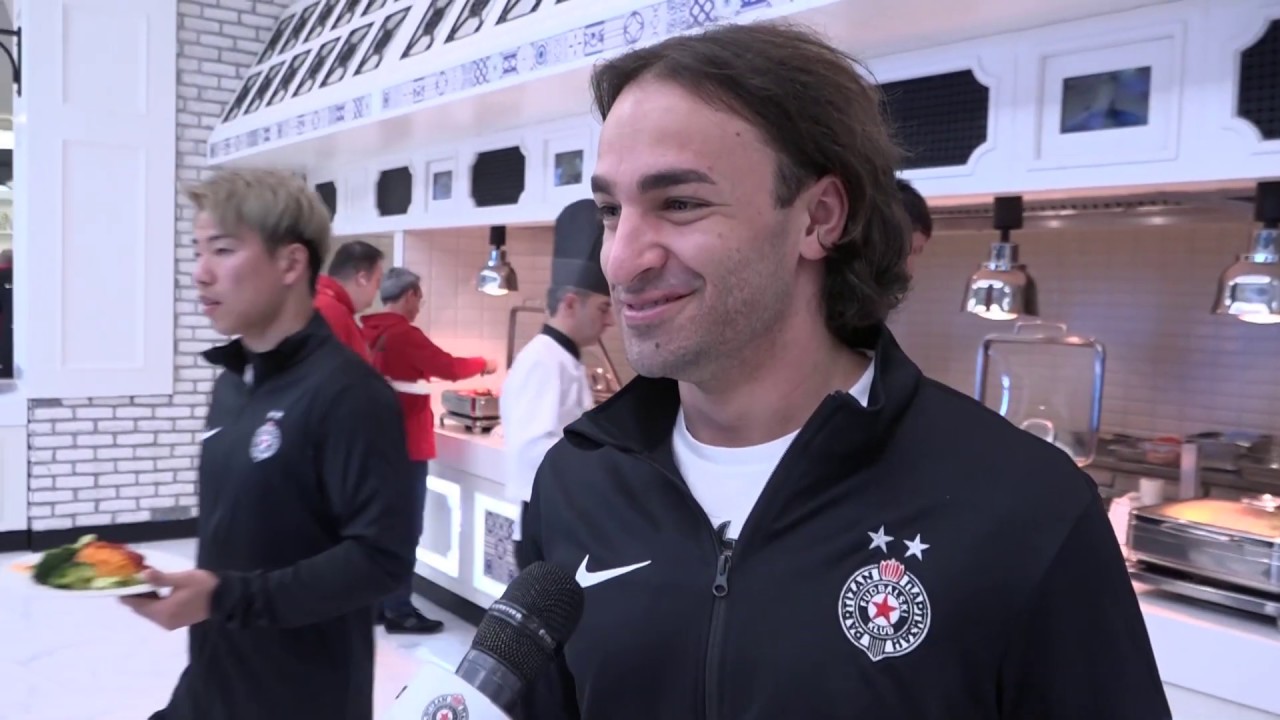 Intervju sa igračima o ishrani na pripremama