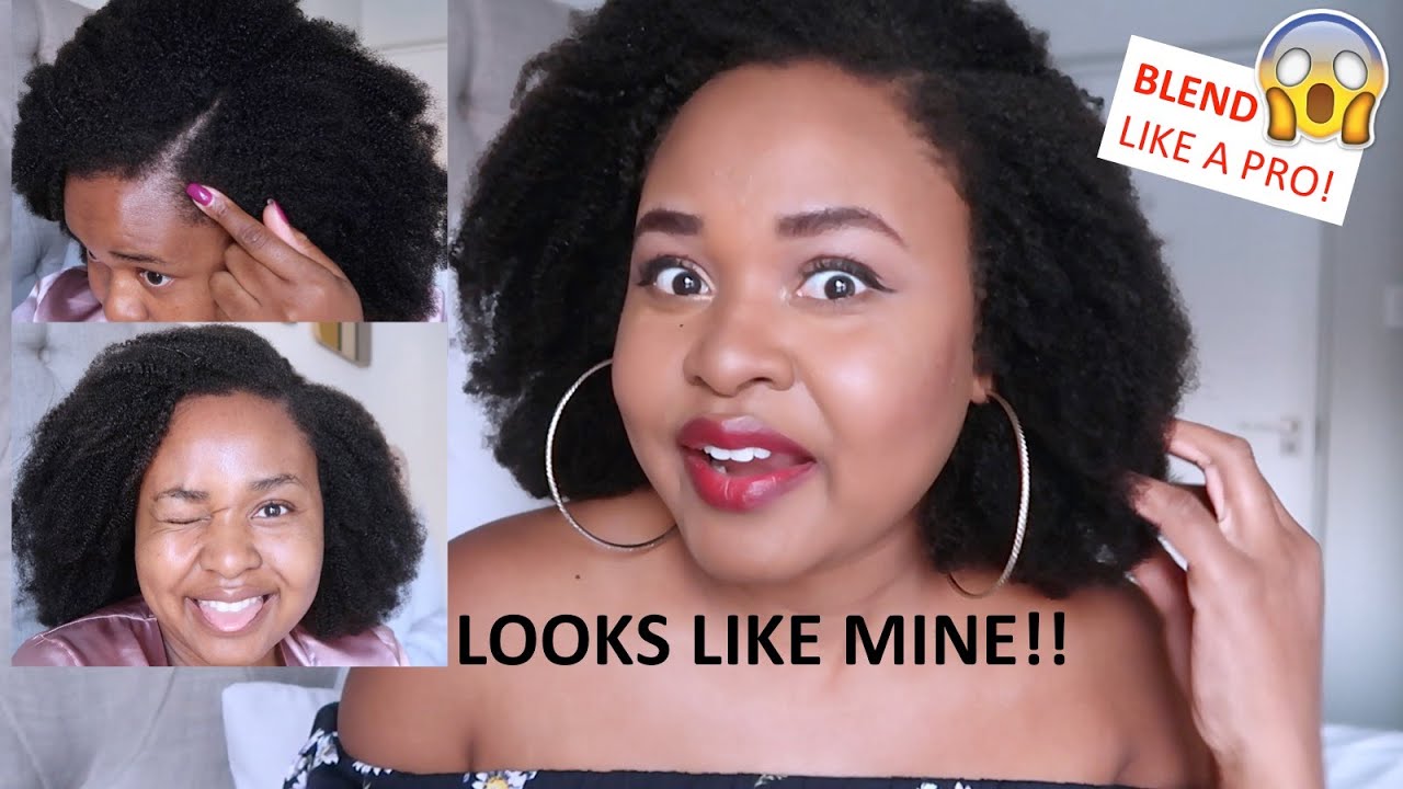 Style & Blend Afro clip-ins like A Pro sis!! |  Hergivenhair