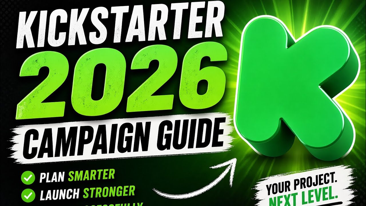 How to start a Kickstarter in 2026 | Kickstarter Campaign Tutorial for Beginners 
