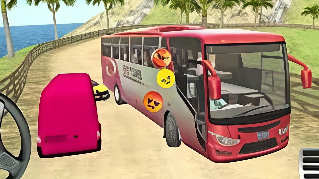 Bus Driver Games | Driver Games: US Coach Sim Gameplay 🚍📍