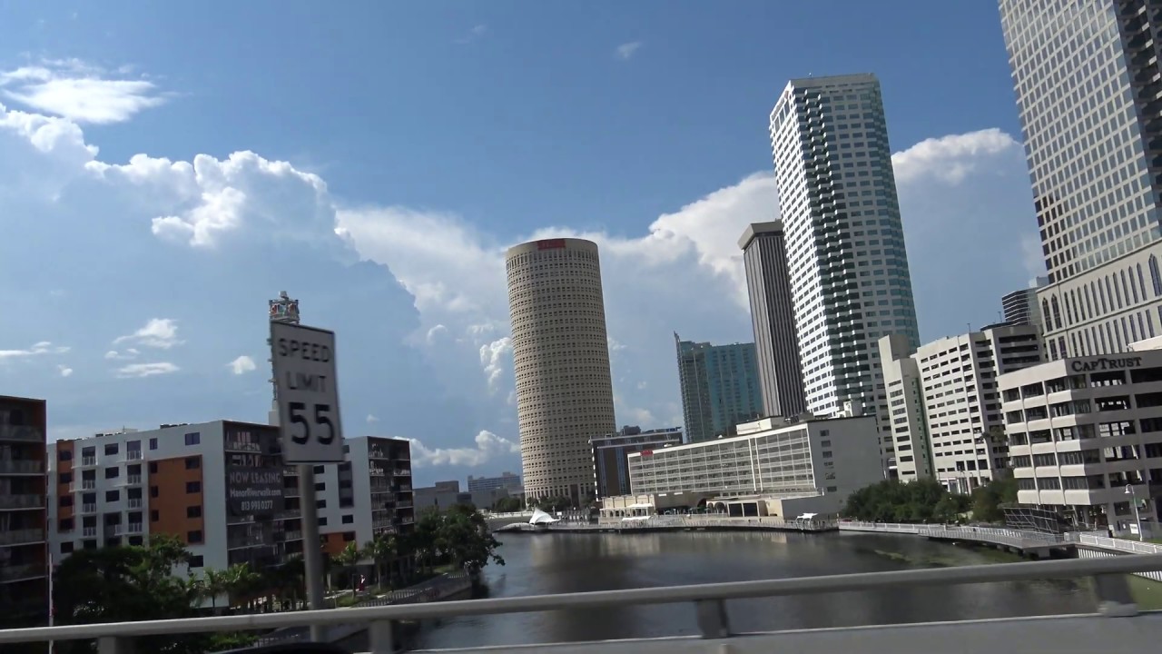 Tallest Buildings Downtown Tampa In 4k