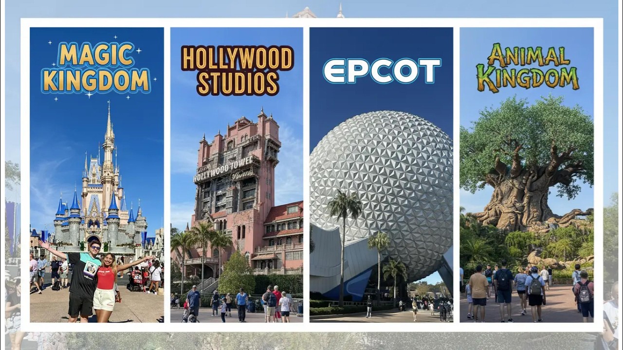 The Ultimate 4-Day Disney World Trip! Animal Kingdom, Magic Kingdom, EPCOT & Hollywood Studios