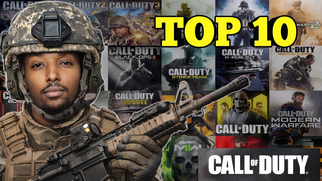 My top 9 Call of Duty Games መጫወት ያለባቹ!