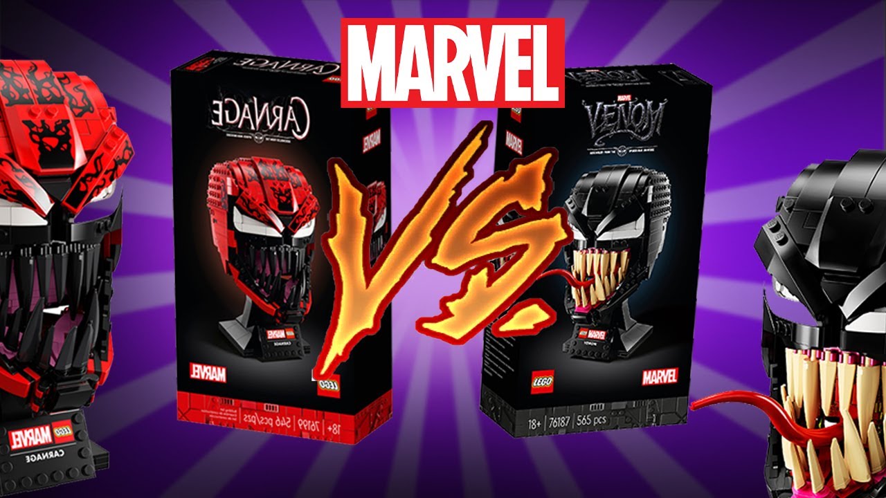 LEGO Marvel Carnage Spider-Man Carnage Full Review 76199 Vs LEGO Marvel Spider-man 76187  Venom 2021