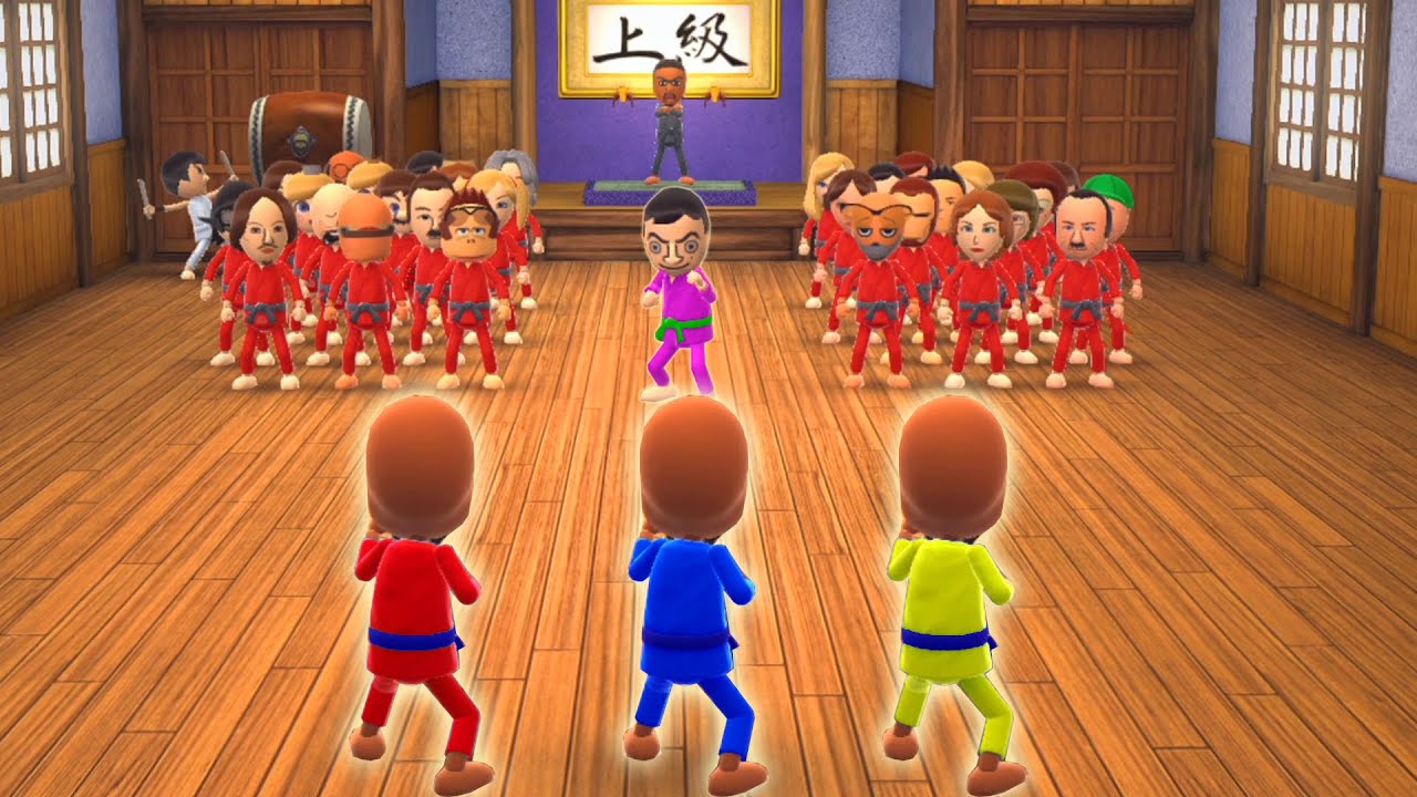 Wii Party U - Dojo Domination Play as Matt (Advanced CPU)