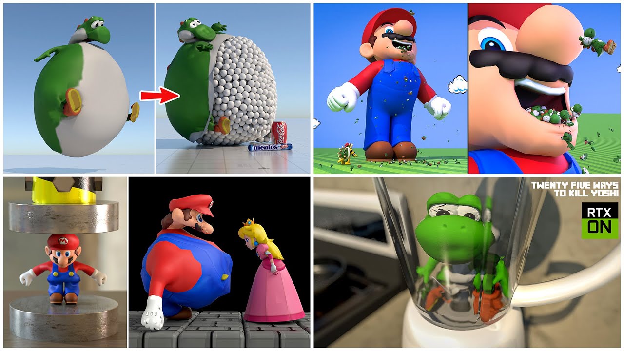 Super Mario & Yoshi - Fun Adventures 😉💀