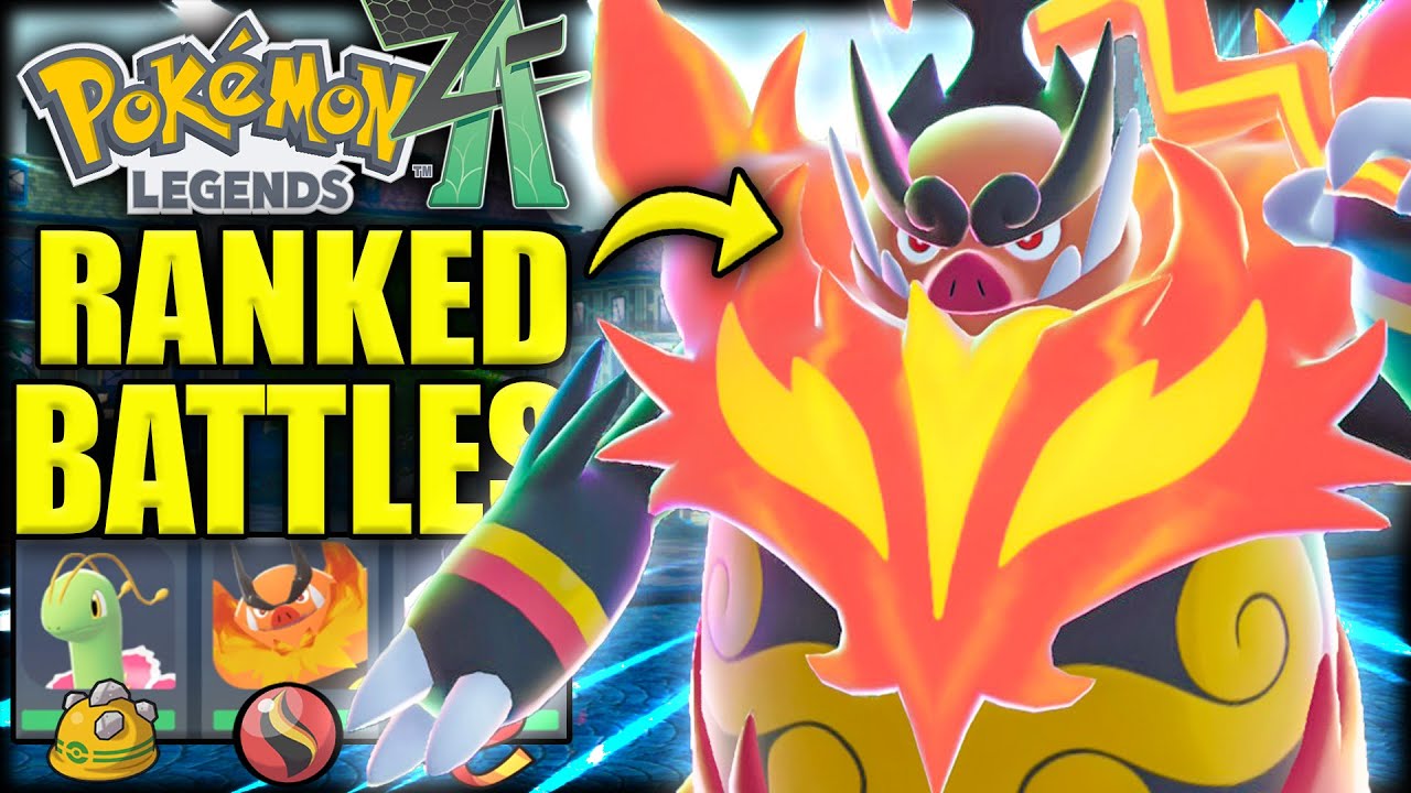 МЕГА ЭМБОАР бьёт как ГРУЗОВИК! | Рейтинговые бои Pokemon Legends ZA